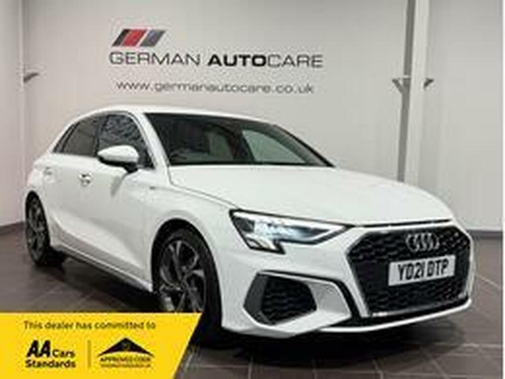 Audi A3 Hatchback 1.0 Tfsi 30 S Line Sportback S Tronic Eu White