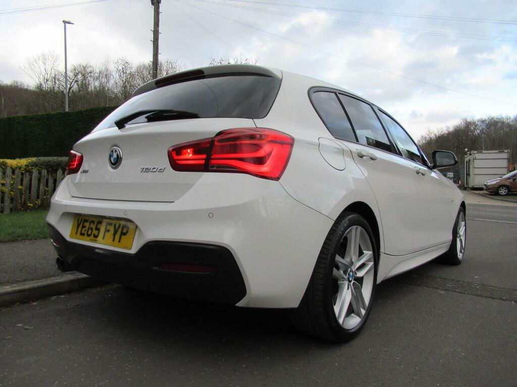 BMW 1 Series Hatchback 2.0 120D M Sport Xdrive Euro 6 Ss YE65FYP White #4
