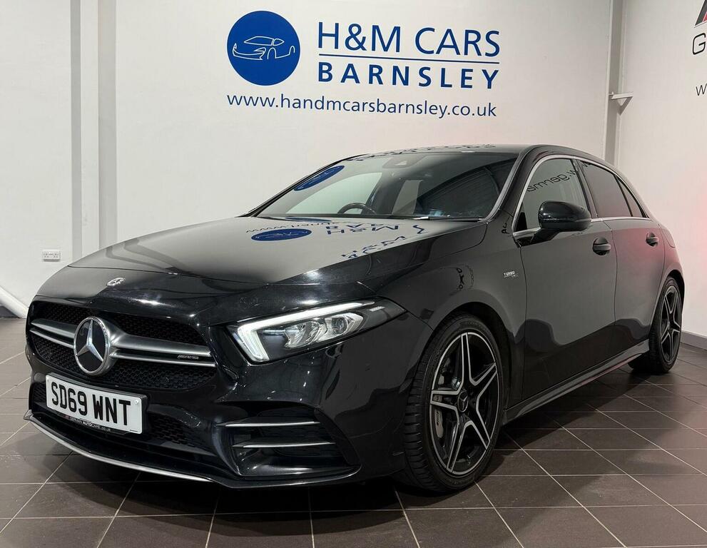 Mercedes-Benz A Class Hatchback 2.0 A35 Amg Spds Dct 4Matic Euro 6 Ss SD69WNT Black #2