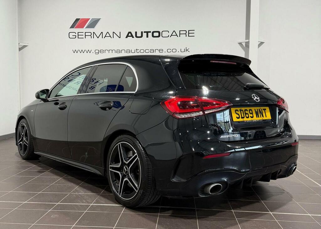 Mercedes-Benz A Class Hatchback 2.0 A35 Amg Spds Dct 4Matic Euro 6 Ss SD69WNT Black #3