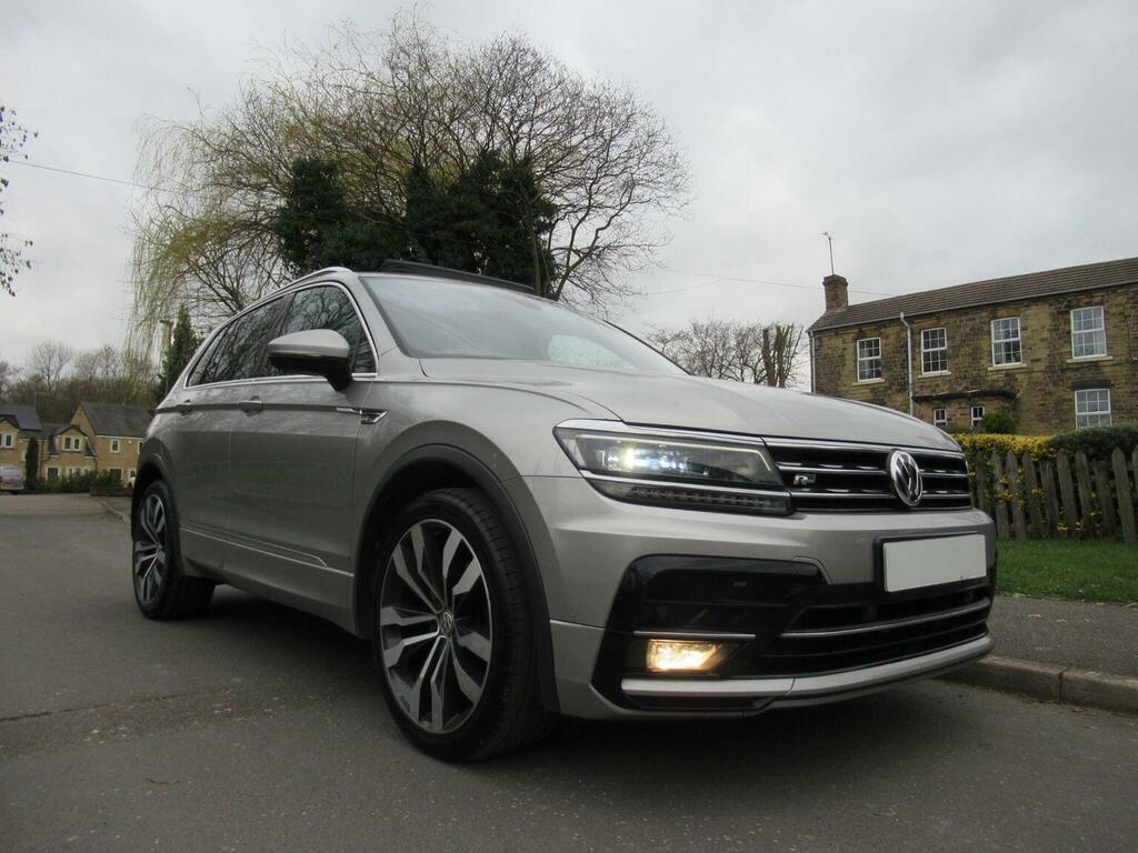 Volkswagen Tiguan Suv 2.0 Tdi R-line Dsg 4Motion Euro 6 Ss 2 Silver