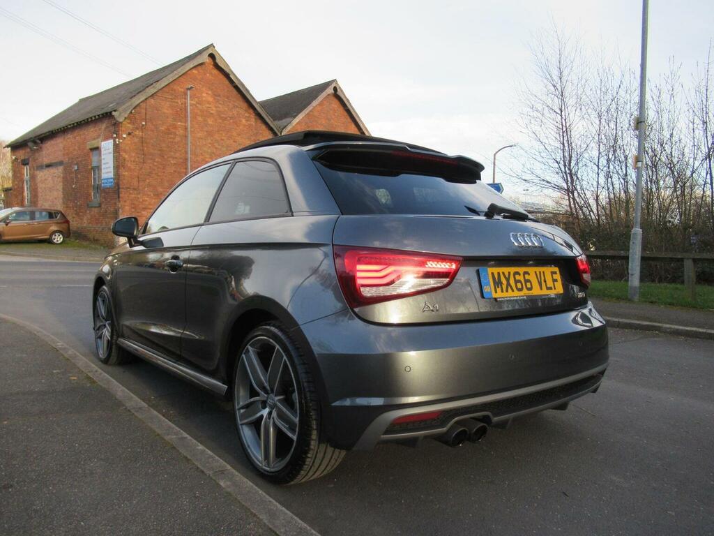 Audi A1 Hatchback 1.4 Tfsi S Line S Tronic Euro 6 Ss MX66VLF Grey #5