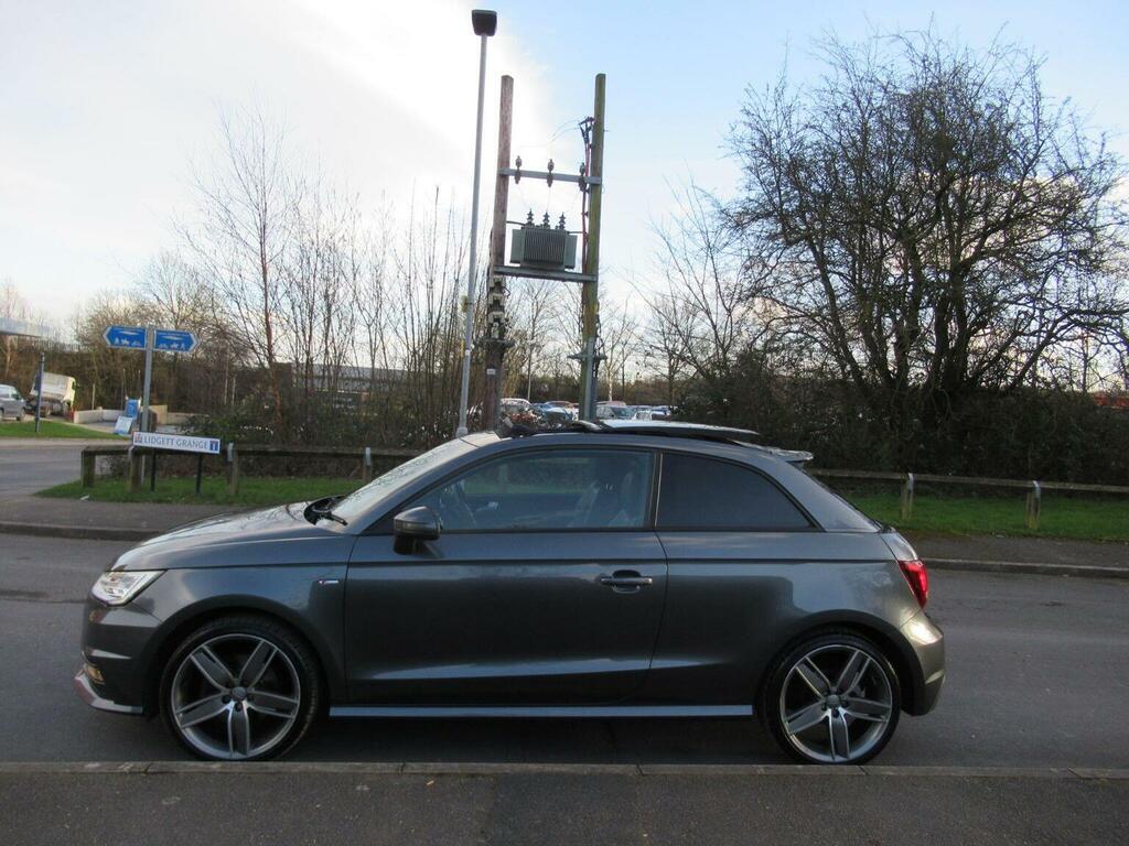 Audi A1 Hatchback 1.4 Tfsi S Line S Tronic Euro 6 Ss MX66VLF Grey #6