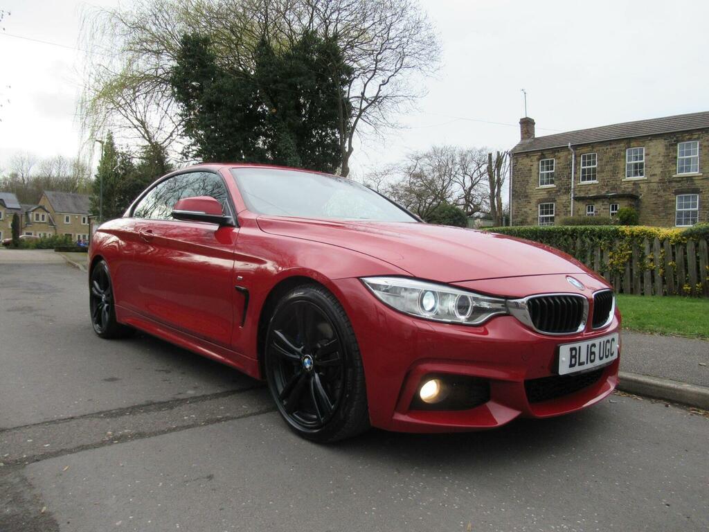 BMW 4 Series Convertible 2.0 420I M Sport Euro 6 Ss 201 Red #2