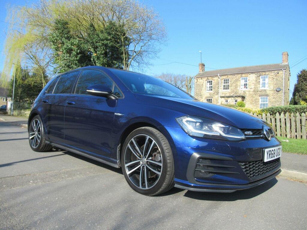 Volkswagen Golf Hatchback 2.0 Tdi Gtd Euro 6 Ss 201868 YR68UGD Blue #2