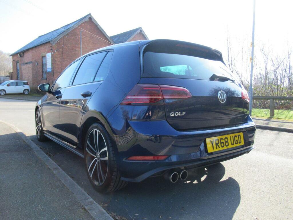 Volkswagen Golf Hatchback 2.0 Tdi Gtd Euro 6 Ss 201868 YR68UGD Blue #6