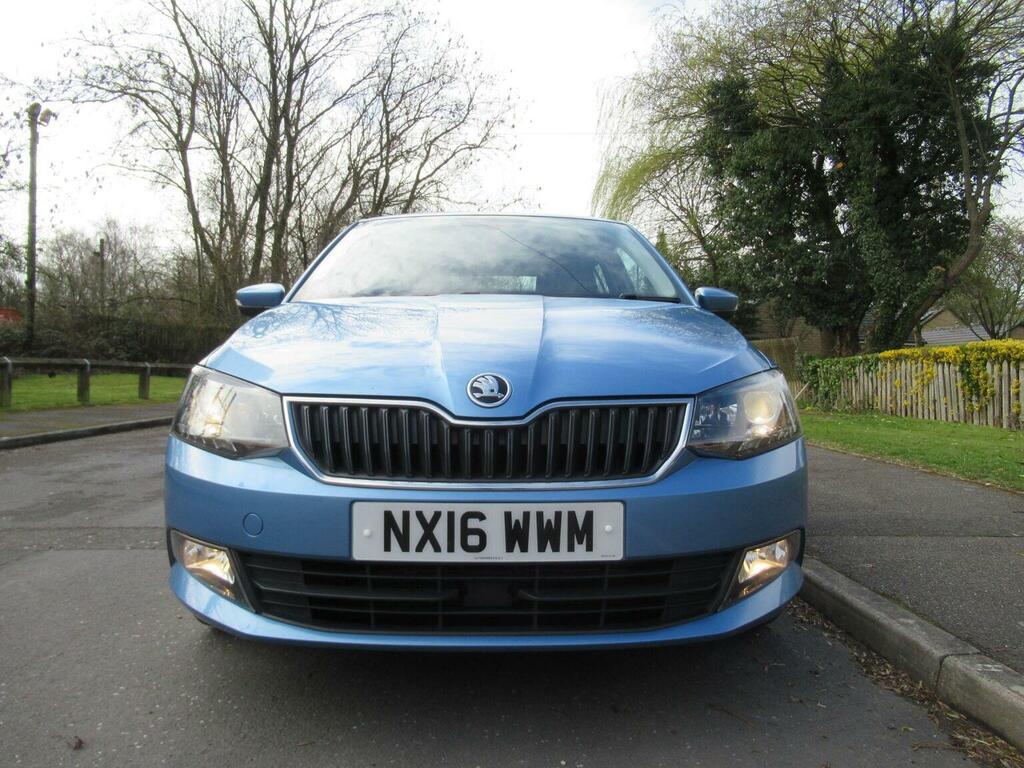 Skoda Fabia Hatchback 1.2 Tsi Se L Euro 6 Ss 201616 NX16WWM Blue #5