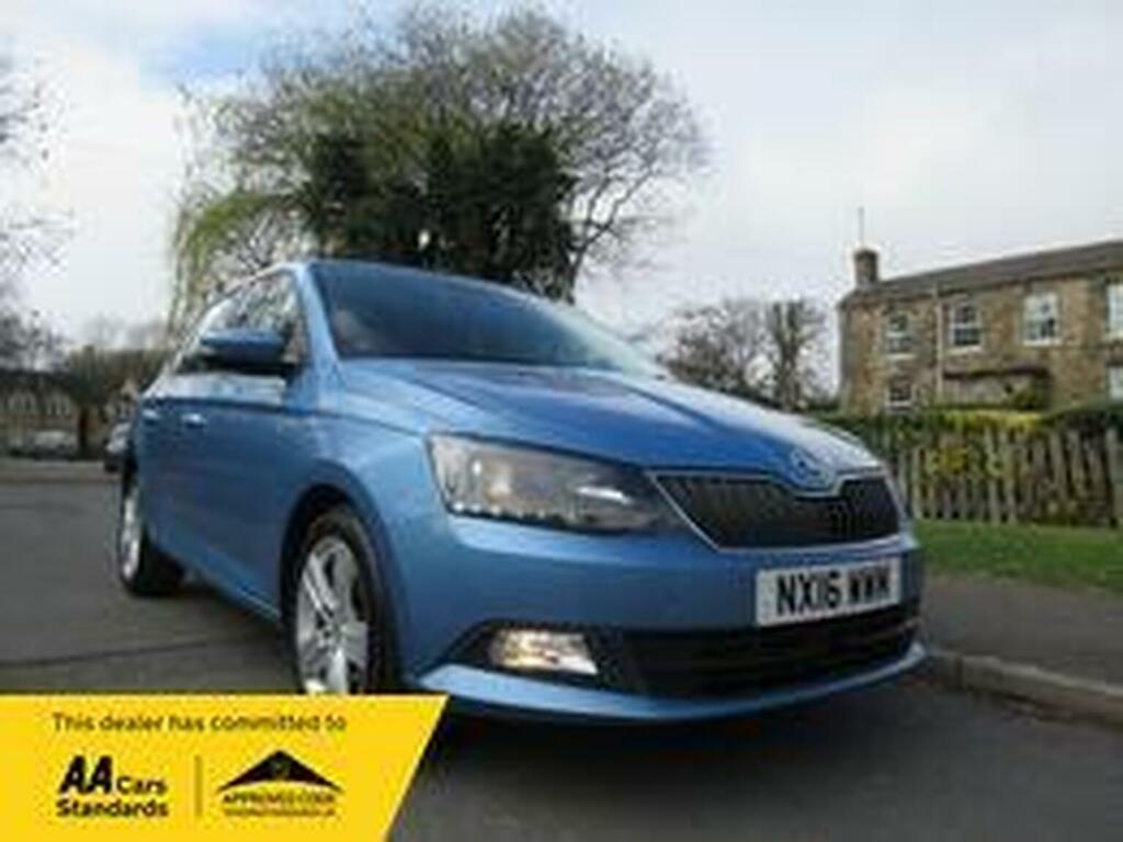 Skoda Fabia Hatchback 1.2 Tsi Se L Euro 6 Ss 201616 Blue