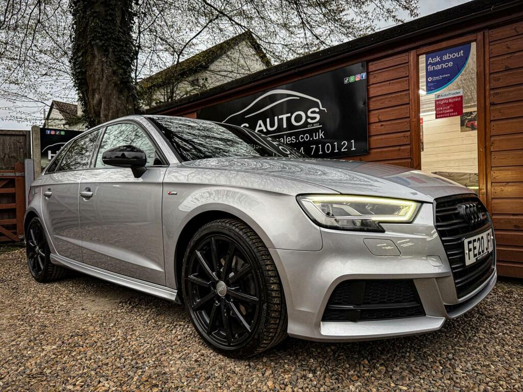 Audi A3 Hatchback 1.5 Tfsi Cod 35 Black Edition Sportback FE20JFY Silver #3