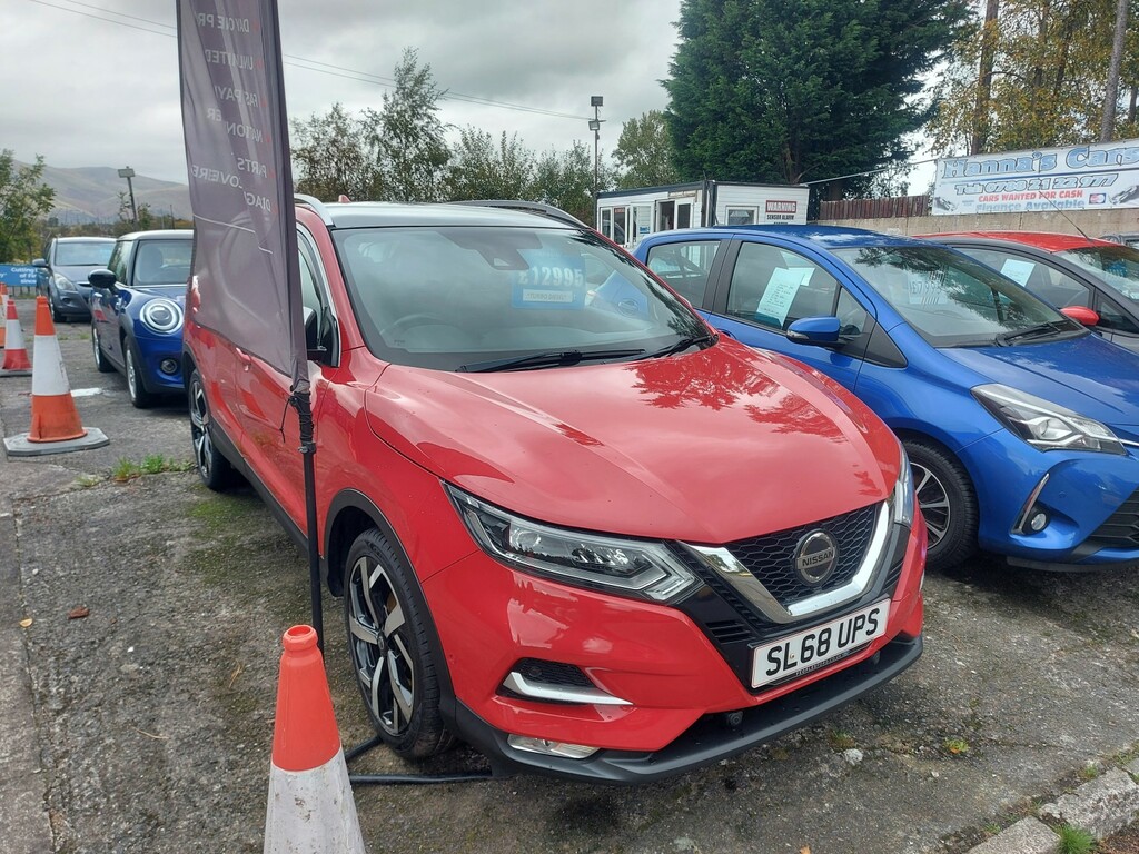 Nissan Qashqai 1.5 Dci Tekna 2018 Red