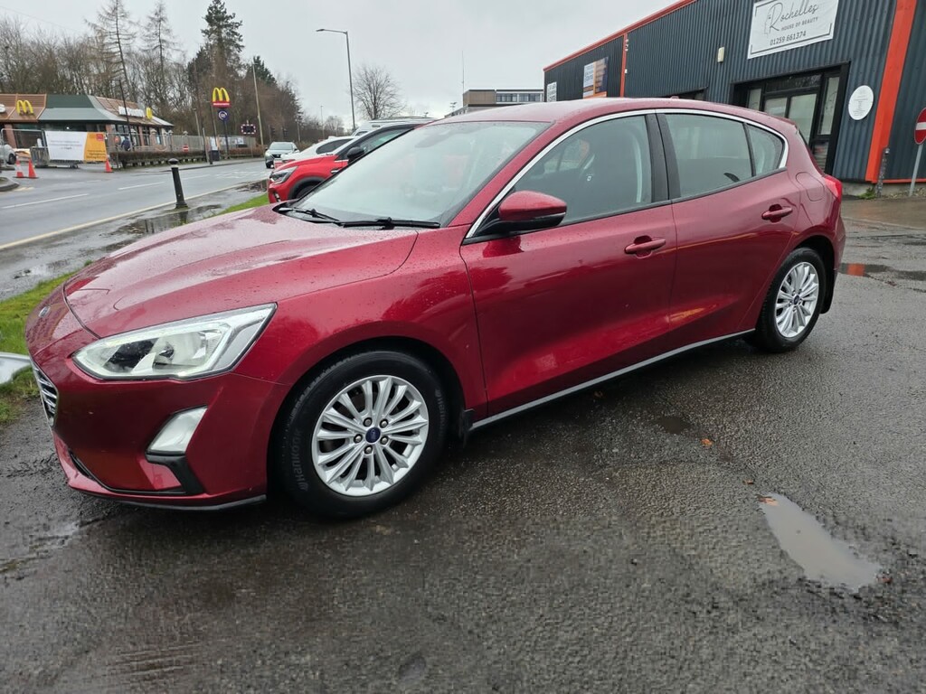 Ford Focus 1.0 T Ecoboost Titanium 2018 SK68KBU Red #3