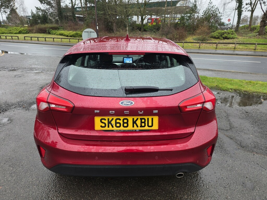 Ford Focus 1.0 T Ecoboost Titanium 2018 SK68KBU Red #6