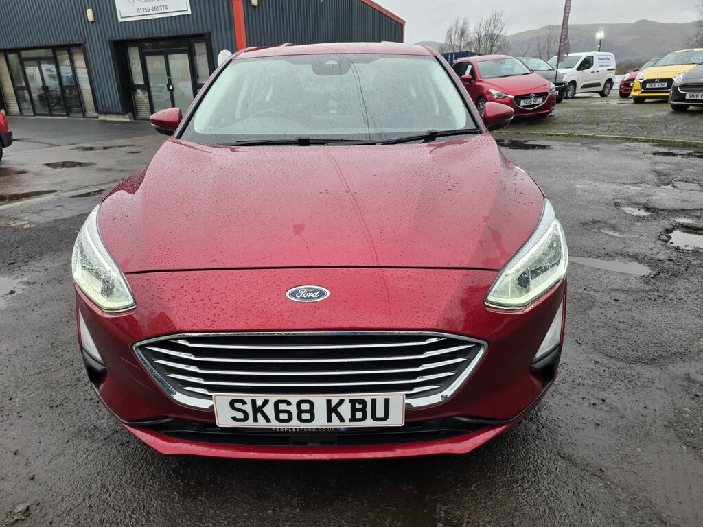 Ford Focus 1.0 T Ecoboost Titanium 2018 SK68KBU Red #2