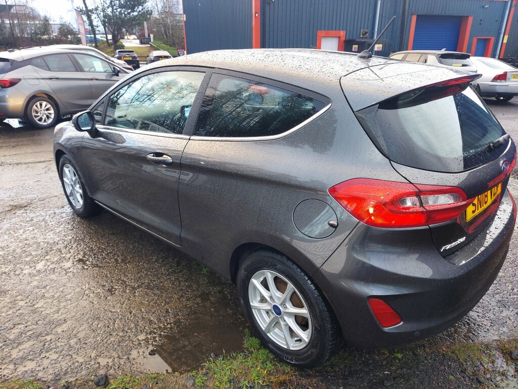 Ford Fiesta 1.0 T Ecoboost Zetec 2018 SN18VZA Grey #6