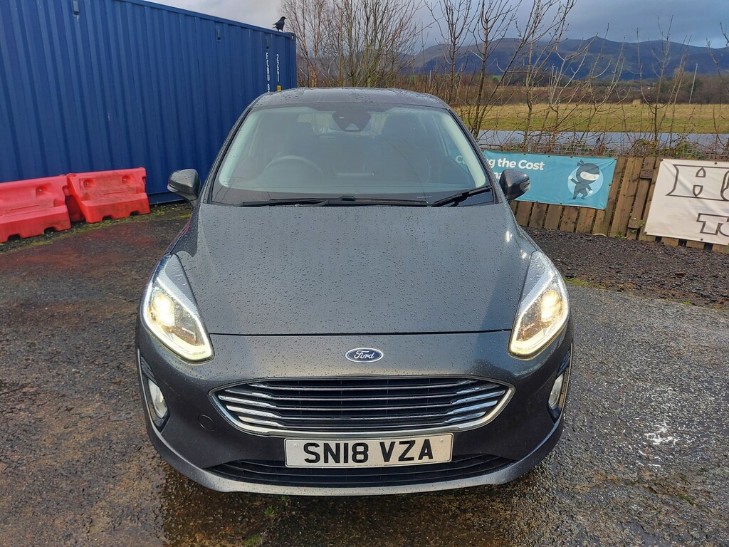 Ford Fiesta 1.0 T Ecoboost Zetec 2018 SN18VZA Grey #3