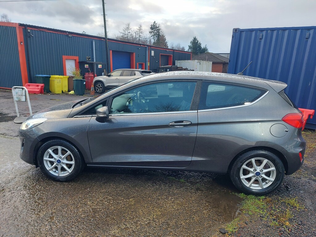 Ford Fiesta 1.0 T Ecoboost Zetec 2018 SN18VZA Grey #5