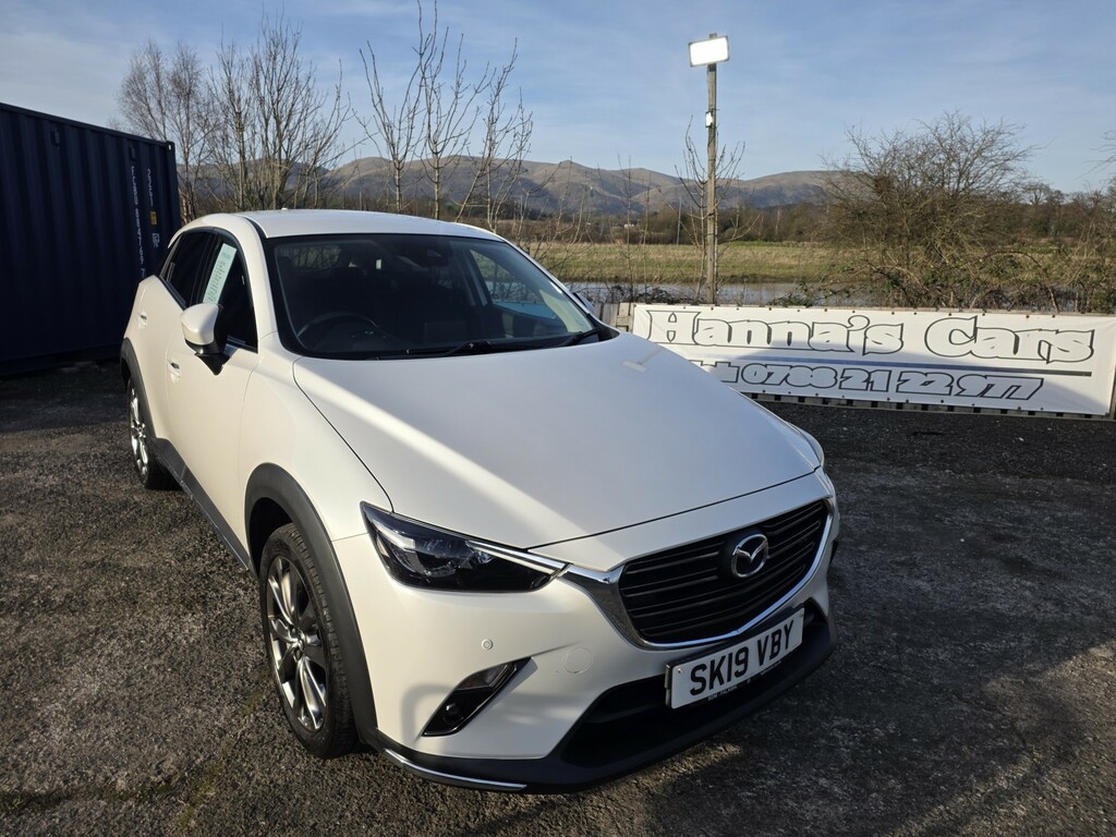 Mazda CX-3 2.0 Skyactiv-g Sport Nav 2019 SK19VBY White #2