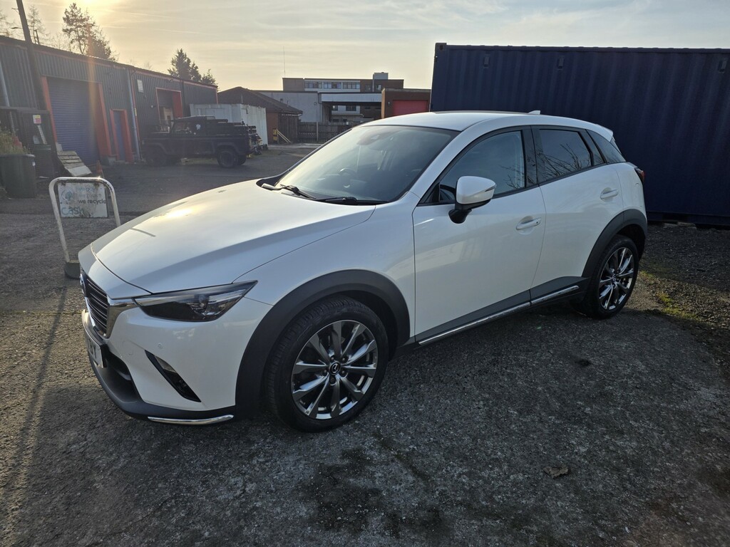 Mazda CX-3 2.0 Skyactiv-g Sport Nav 2019 SK19VBY White #4