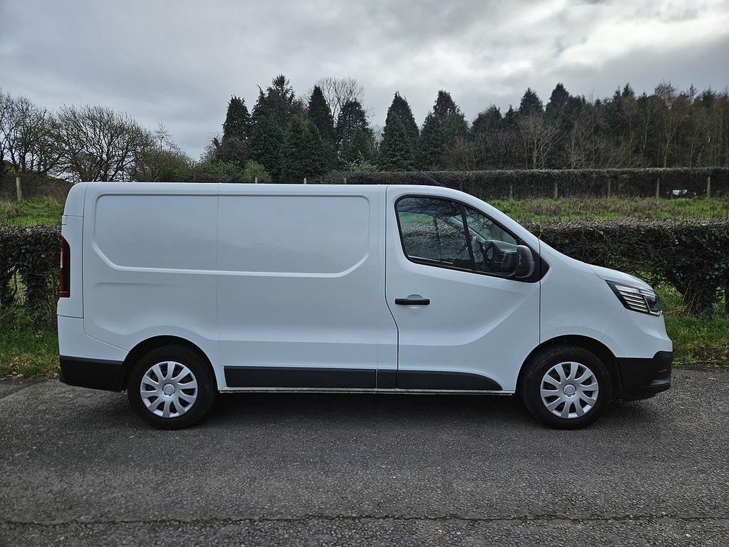 Renault Trafic 2.0 Dci Blue Sl28 Business Panel Van M WP23YWN White #4