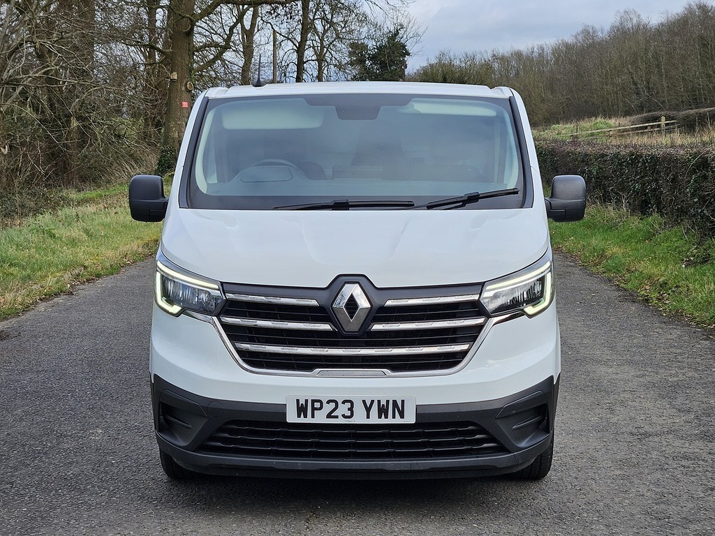 Renault Trafic 2.0 Dci Blue Sl28 Business Panel Van M WP23YWN White #5