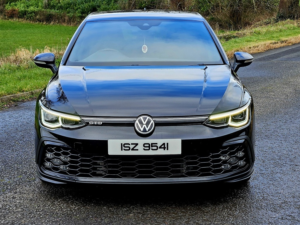 Volkswagen Golf 2.0 Tdi Gtd Hatchback Dsg Euro 6 Ss ISZ9451 Black #3