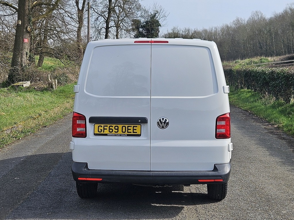 Volkswagen Transporter 2.0 Tdi T28 Startline Panel Van GF69OEE White #4