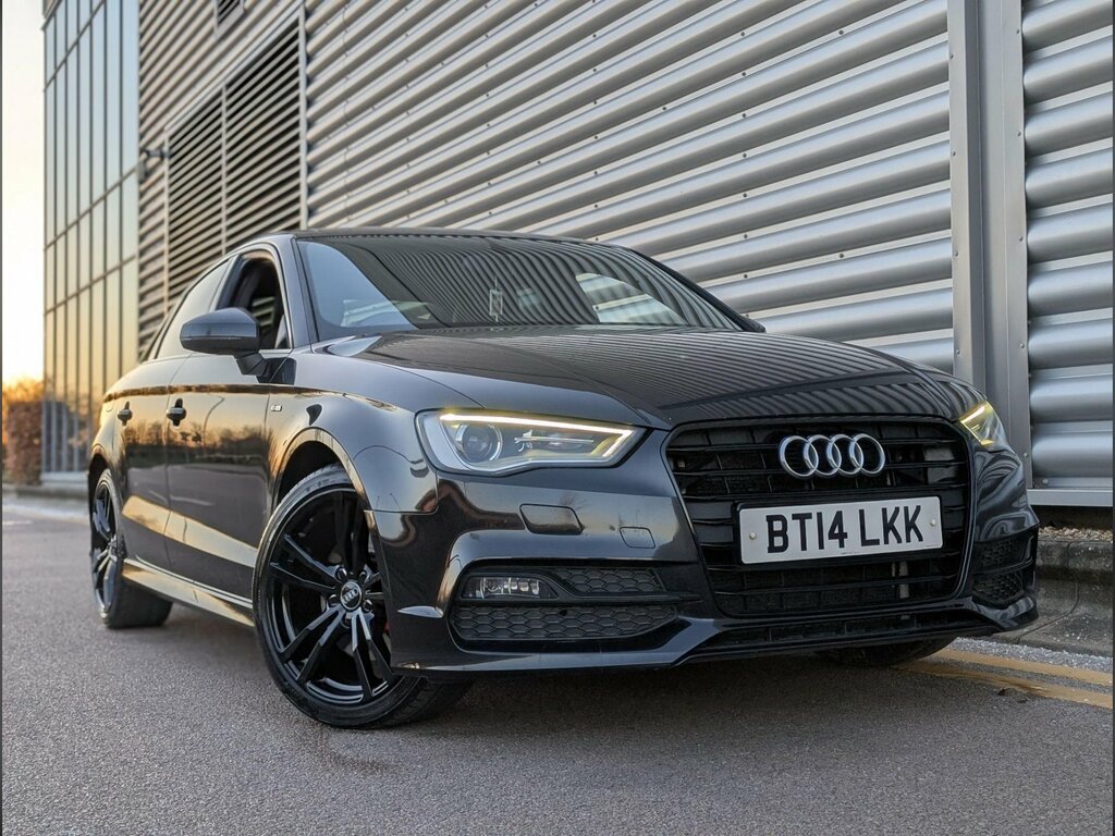 Audi A3 1.8 Tfsi S Line Euro 6 Ss BT14LKK Black #3