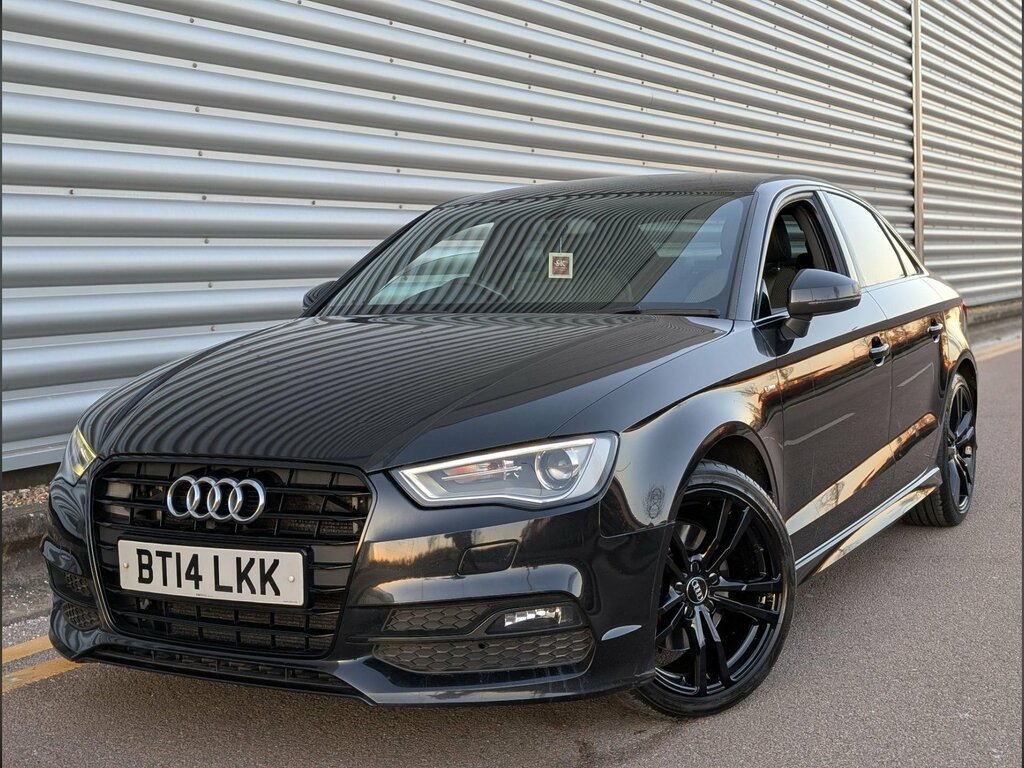 Audi A3 1.8 Tfsi S Line Euro 6 Ss BT14LKK Black #4