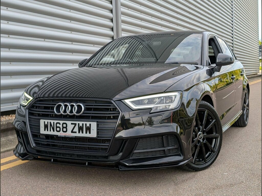 Audi A3 1.6 Tdi 30 Black Edition Sportback S Tronic Euro 6 Black #4