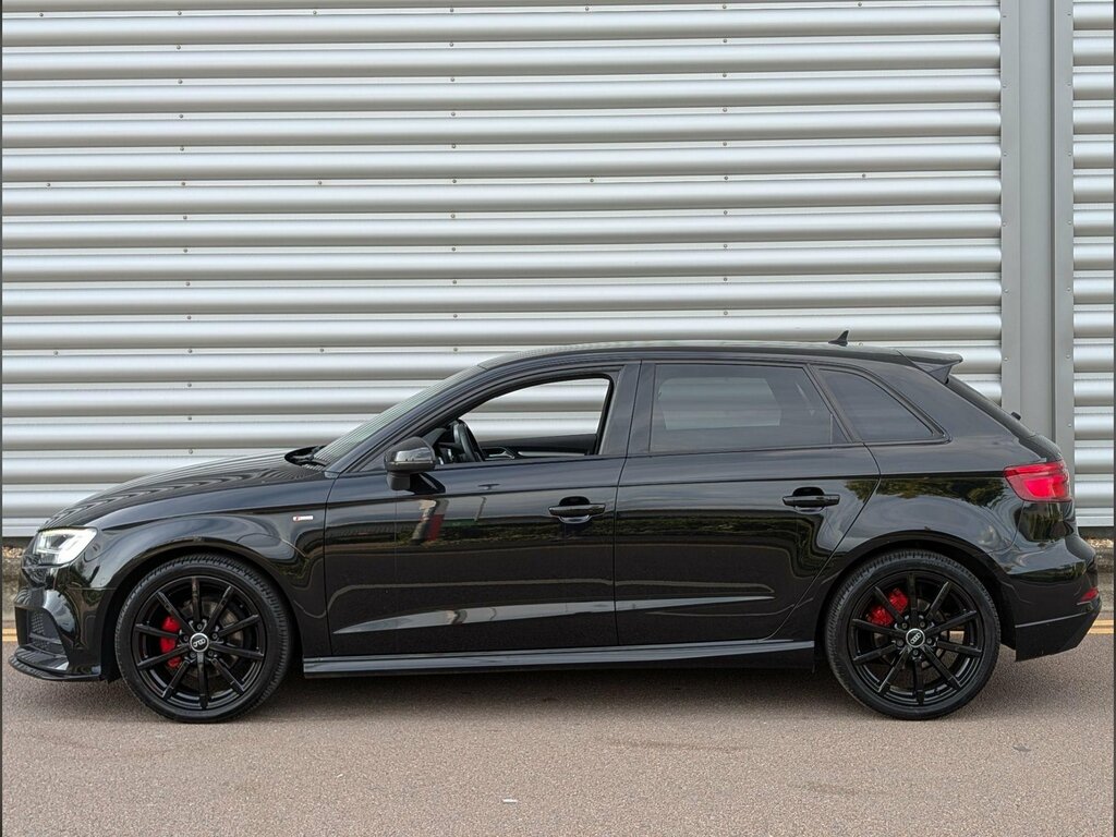 Audi A3 1.6 Tdi 30 Black Edition Sportback S Tronic Euro 6 Black #6