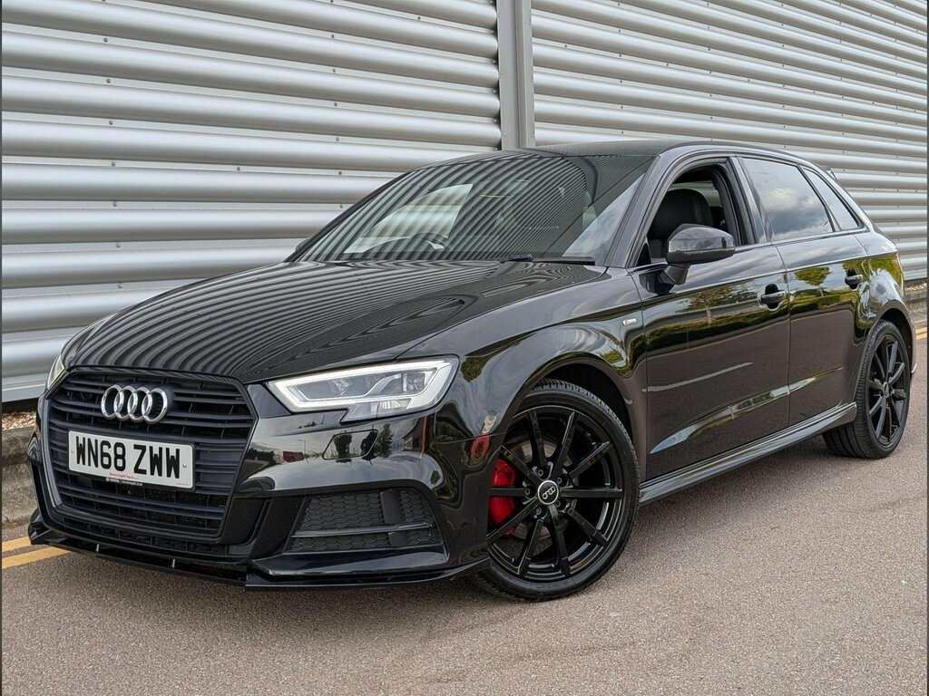 Audi A3 1.6 Tdi 30 Black Edition Sportback S Tronic Euro 6 Black