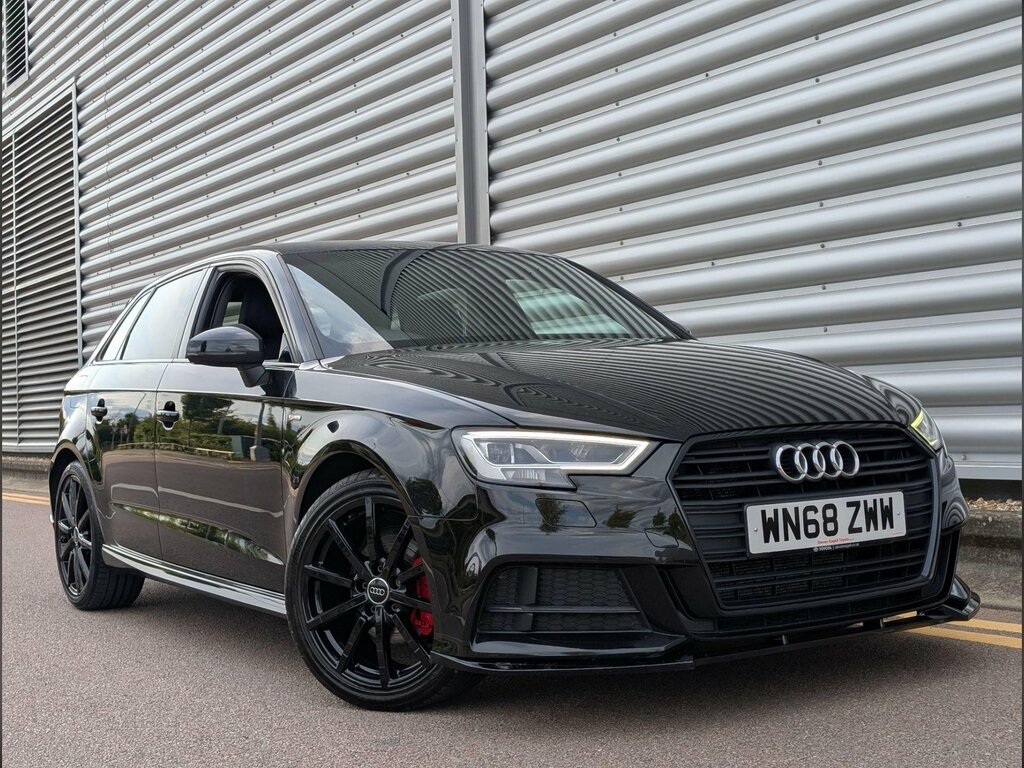 Audi A3 1.6 Tdi 30 Black Edition Sportback S Tronic Euro 6 Black #2