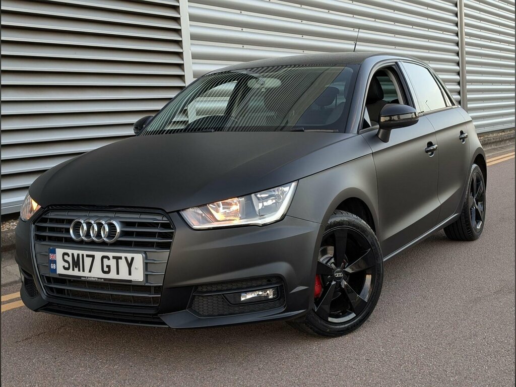 Audi A1 1.0 Tfsi Sport Sportback Euro 6 Ss SM17GTY Black #2