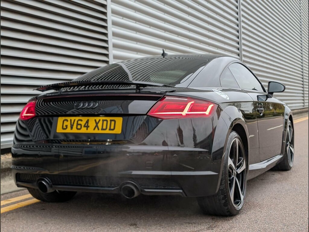 Audi TT 2.0 Tfsi S Line S Tronic Euro 6 Ss GV64XDD Black #6