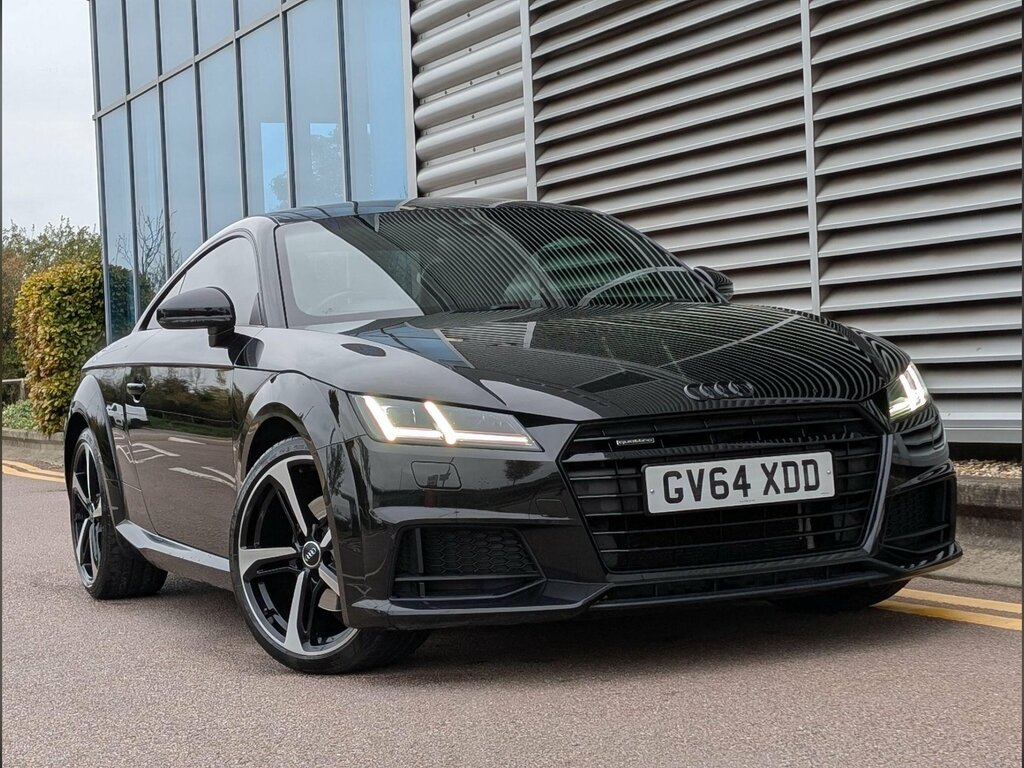 Audi TT 2.0 Tfsi S Line S Tronic Euro 6 Ss GV64XDD Black #2