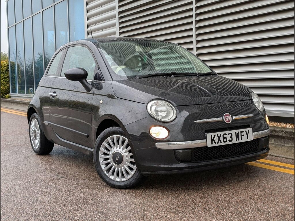 Fiat 500 1.2 Lounge Euro 6 Ss Black