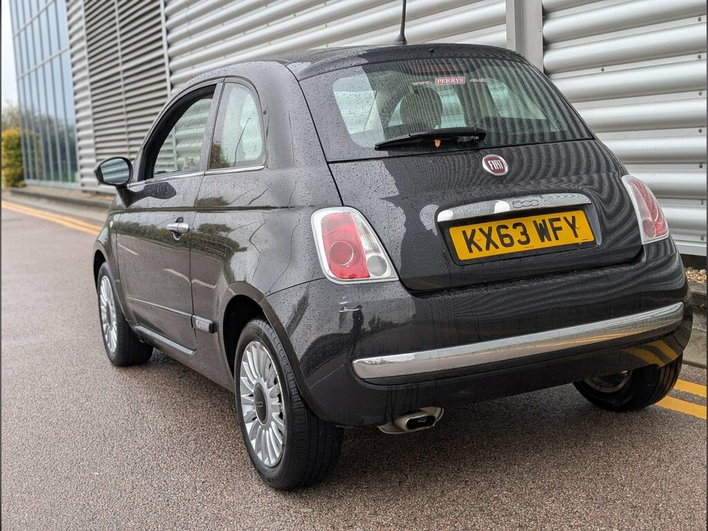 Fiat 500 1.2 Lounge Euro 6 Ss KX63WFY Black #3