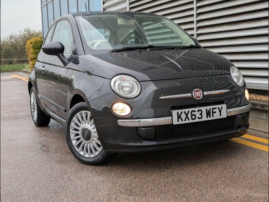 Fiat 500 1.2 Lounge Euro 6 Ss KX63WFY Black #5