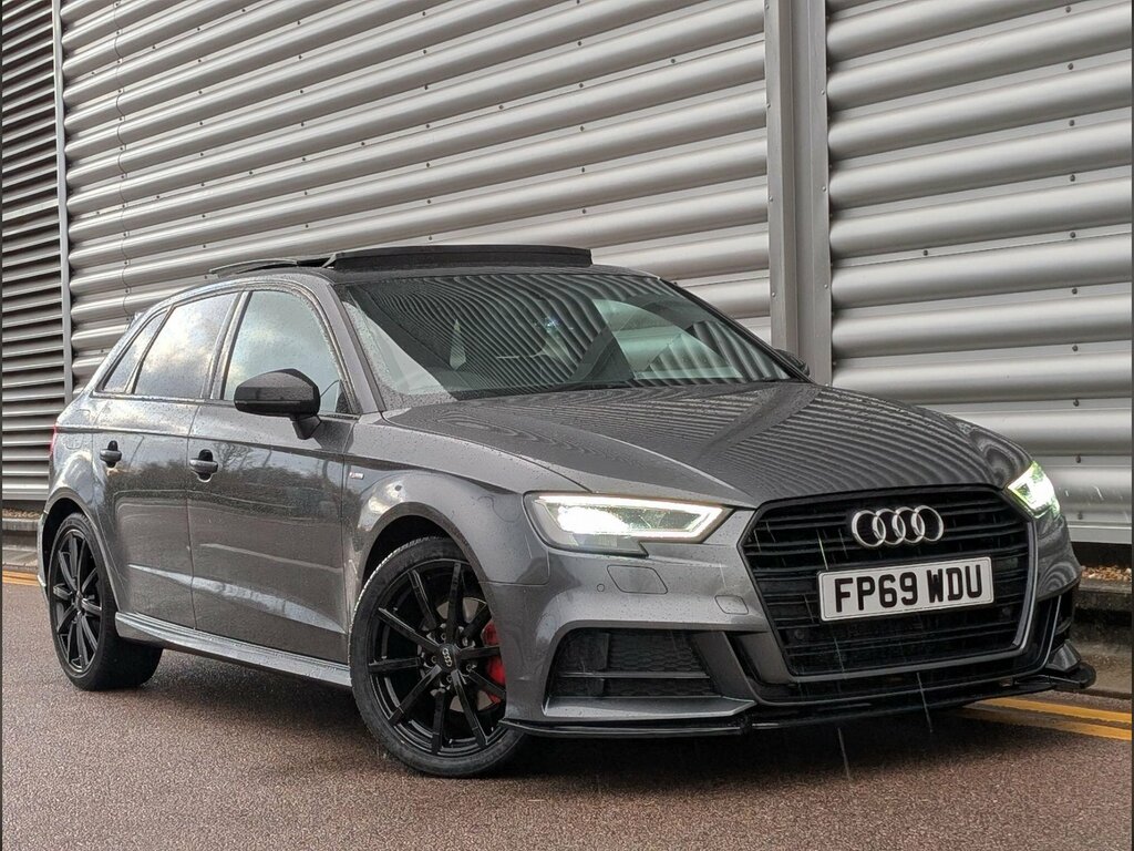 Audi A3 1.5 Tfsi Cod 35 Black Edition Sportback Euro 6 S Grey