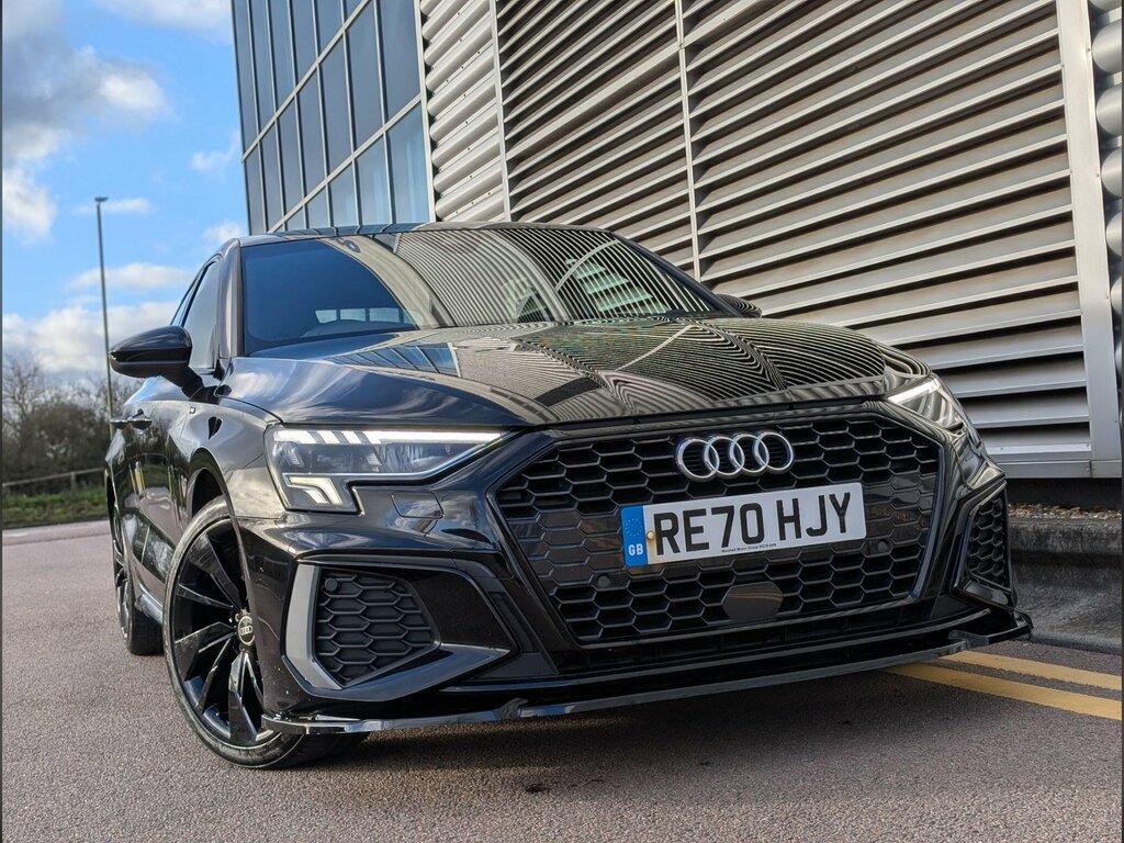 Audi A3 1.0 Tfsi 30 S Line Sportback Euro 6 Ss Black
