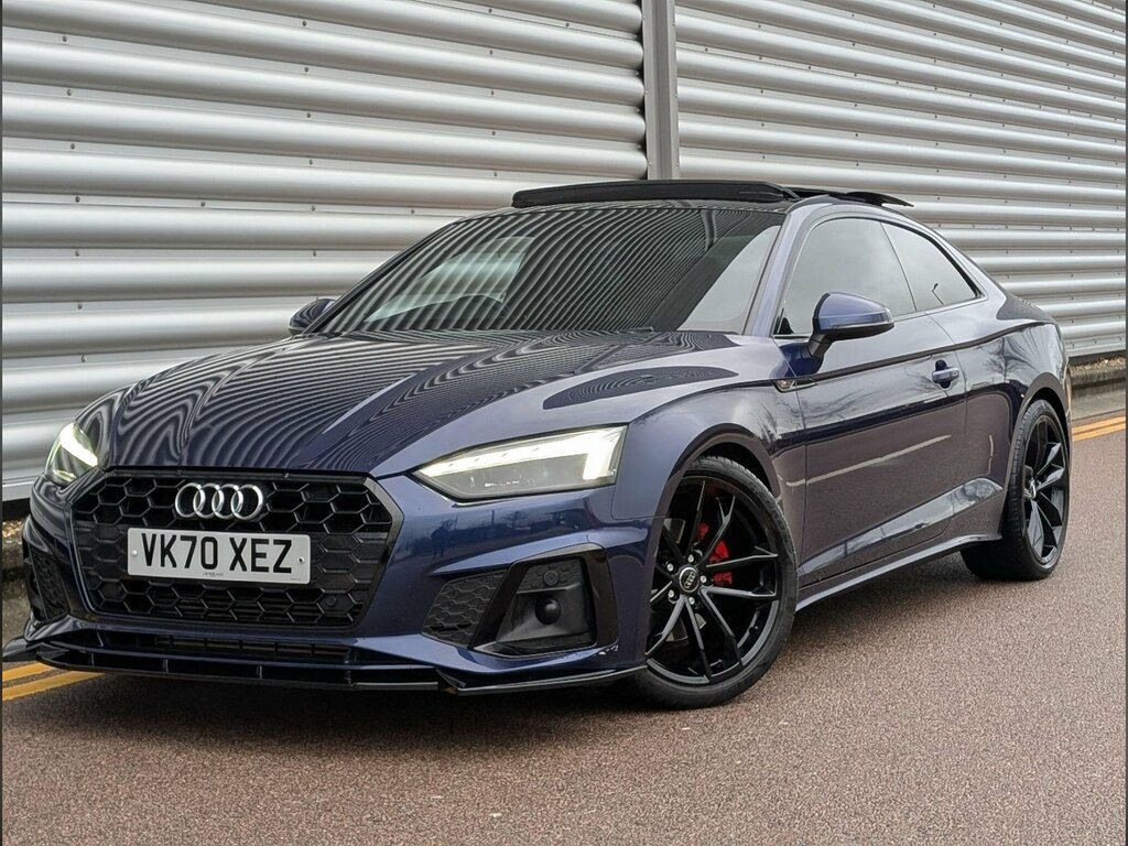 Audi A5 2.0 Tfsi 40 S Line S Tronic Euro 6 Ss VK70XEZ Blue #2
