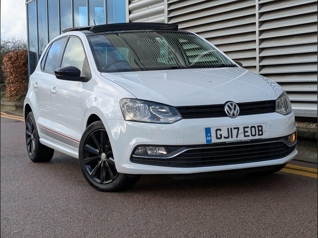 Volkswagen Polo 1.2 Tsi Bluemotion Tech Beats Euro 6 Ss GJ17EOB White #6