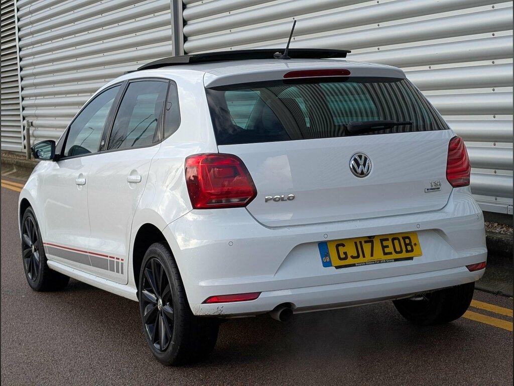 Volkswagen Polo 1.2 Tsi Bluemotion Tech Beats Euro 6 Ss GJ17EOB White #3