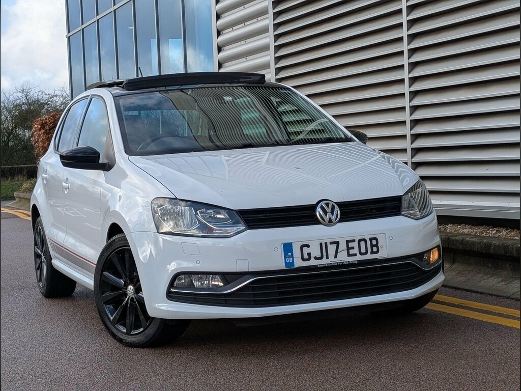 Volkswagen Polo 1.2 Tsi Bluemotion Tech Beats Euro 6 Ss GJ17EOB White #5