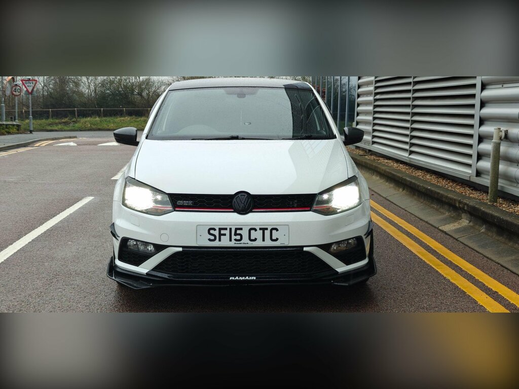 Volkswagen Polo 1.8 Tsi Bluemotion Tech Gti Euro 6 Ss SF15CTC White #2