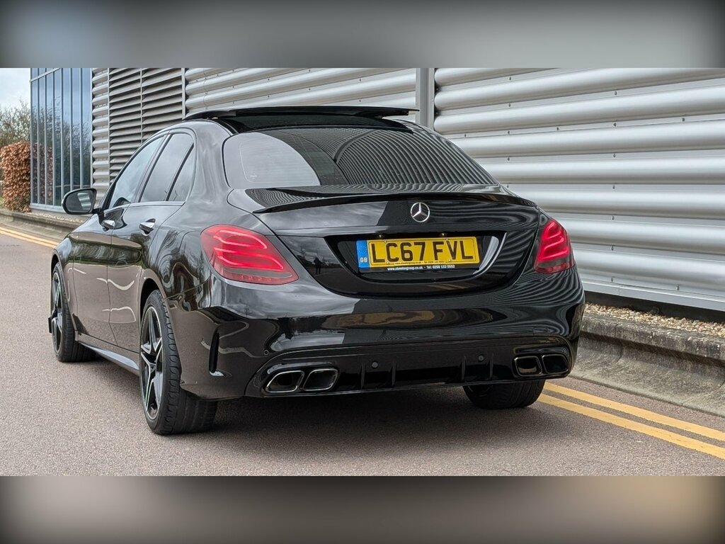 Mercedes-Benz C Class 2.0 C200 Amg Line Premium Plus G-tronic Euro 6 LC67FVL Black #3