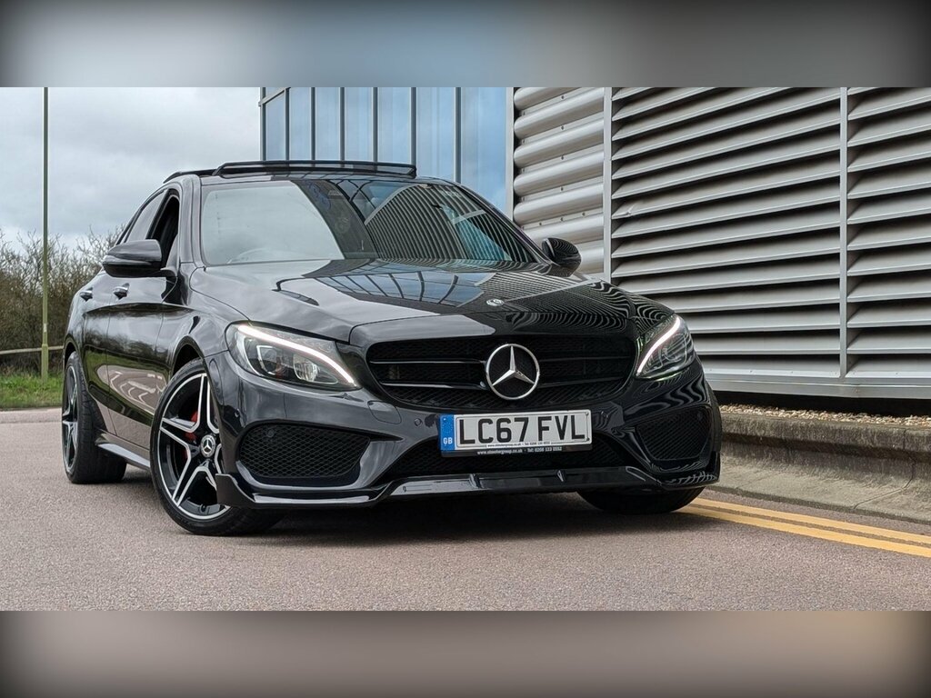 Mercedes-Benz C Class 2.0 C200 Amg Line Premium Plus G-tronic Euro 6 LC67FVL Black #6