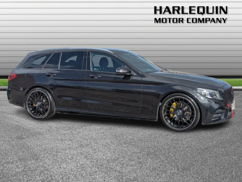 Mercedes-Benz C Class 2L Amg Line Edition KT69OEK Black #2