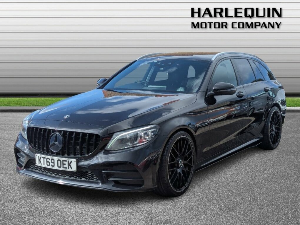 Mercedes-Benz C Class 2L Amg Line Edition KT69OEK Black #3