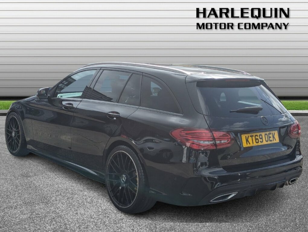 Mercedes-Benz C Class 2L Amg Line Edition KT69OEK Black #5